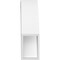 Ekena Millwork 3"W x 8"D x 12"H Standard Thorton Architectural Grade PVC Knee Brace BRCP03X08X12THR - alternate 3